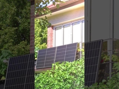 Panel słoneczny na balkon