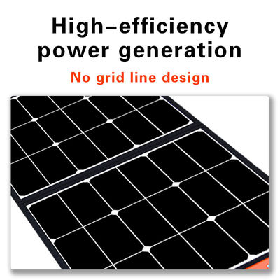 Innowacyjna technologia Przenośny panel słoneczny o mocy 100 W dla przygód na świeżym powietrzu