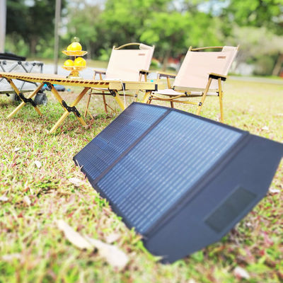 Wodoszczelny 60w składany panel słoneczny Elektrownia Ładowarka baterii