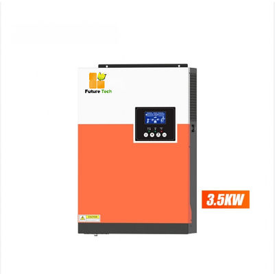 Home Off Grid Polikrystaliczne panele słoneczne z inwerterami 5,5 kW z pomarańczowym