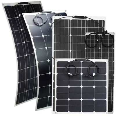 Wielofunkcyjny PV elastyczny panel słoneczny 12V 24V 110W dla samochodu Home Boat