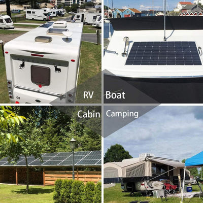 520W Fotovoltaic Flexible Solar Panel Thin Film Rolling For Boat Camper Trailer