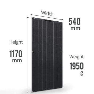 Zestaw elastycznych paneli słonecznych 150w 18V