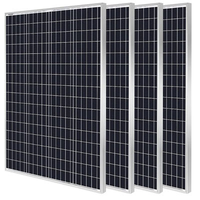 wodoodporny monokrystaliczny moduł słoneczny mono 100W 12V sztywny panel słoneczny