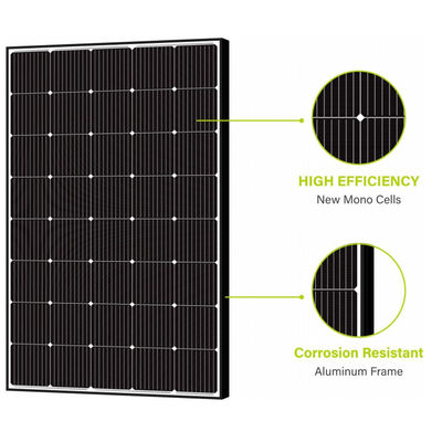 250W 15V monokrystalowy elastyczny panel słoneczny dla RV Marine