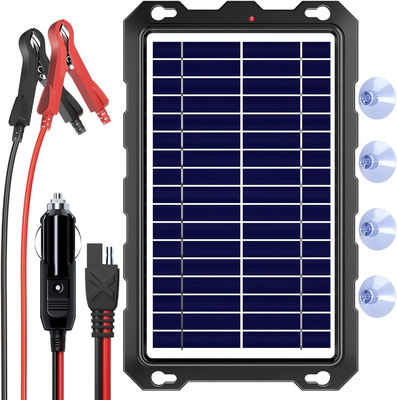 7.5W Przenośny ładowarka akumulatora Rv Bateria samochodowa Solar Battery Maintainer 12V