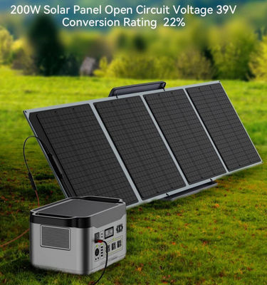 Komercyjny 36V 160w składany system paneli słonecznych MC4 dla RV stacji energetycznej