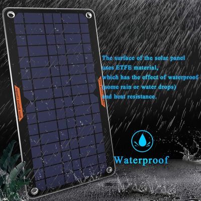 Napędzany 12V panel do ładowania akumulatorów słonecznych wodoodporny 10W
