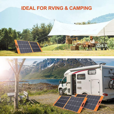 Zkładany pakiet systemu słonecznego RV 100W Off Grid do kempingu i wędrówek