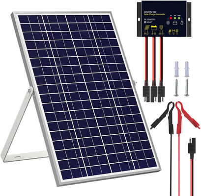 30 Watt 24V zestaw paneli słonecznych Trickle ładowarka utrzymanie sterownik