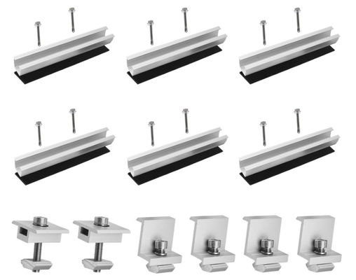Lekkie Aluminiowe wodoodporne Montowanie Panele słoneczne Akcesoria Z Przyczepy 12CM