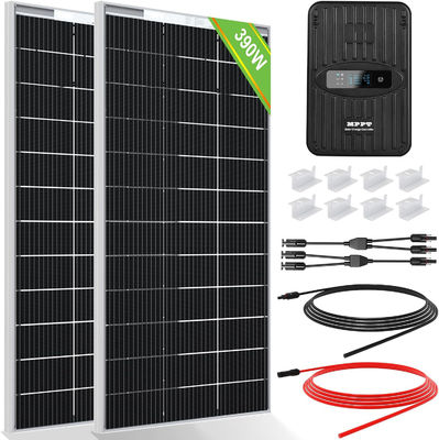 Monokrystaliczny zestaw paneli słonecznych MPPT OFF GRID 400 Watt 12V
