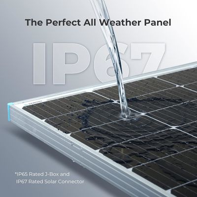PV Monokrystaliczne Balkon Panele słoneczne 100 Watt 12V OEM