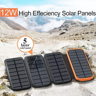 OEM 12V przenośny panel słoneczny Solar Powerbank ładowarka 27000mAh