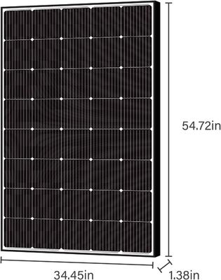 250W 15V Monokrystaliczny Panel Sloar Moduł fotowoltaiczny OFF GRID Lekkie
