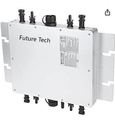 FTB1200 PV Solar Micro Inverter System wytwarzania energii z białym