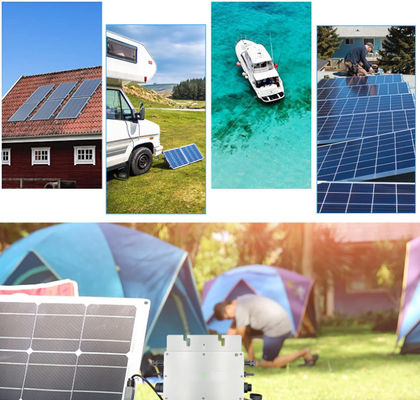 FTB1200 PV Solar Micro Inverter System wytwarzania energii z białym