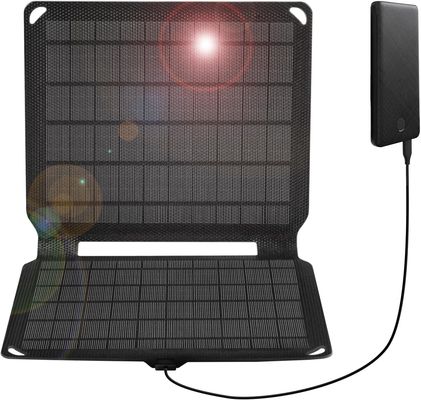 Przenośne monokrystaliczne ogniwa słoneczne awaryjne ładowarki paneli słonecznych ETFE 10W 5V
