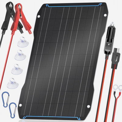 Woda 30 Watt elastyczny panel słoneczny ładowarka akumulatorów samochodowych przenośny