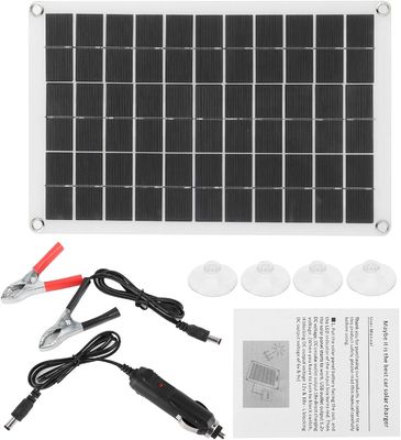Lekkie przenośne panele słoneczne Monokrystaliczne ogniwa 100W 12/24V wyjście USB