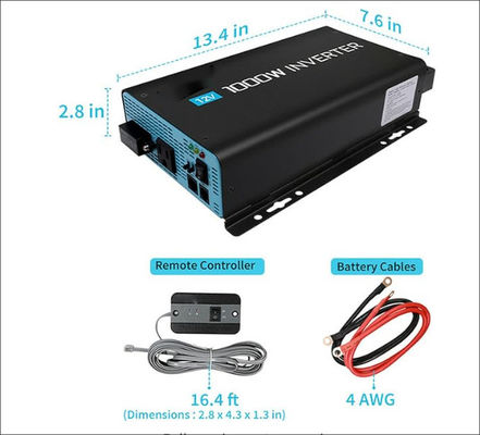 FTB1000 Off Grid Solar Inverter MPPT dla systemu słonecznego off-grid z czarnym