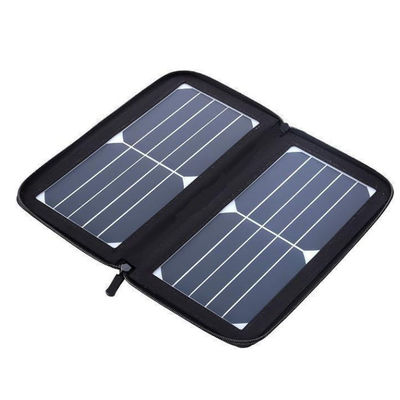 10w wodoodporny Smart USB składany koce słoneczne dla telefonu komórkowego
