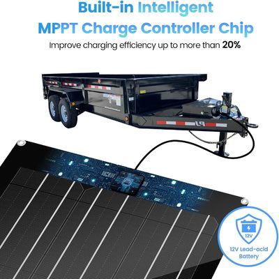 Trickle Solar Car Battery Maintainer Charger dla RV 15W 12V
