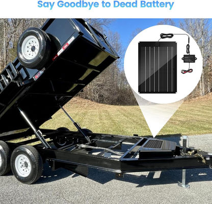 Trickle Solar Car Battery Maintainer Charger dla RV 15W 12V