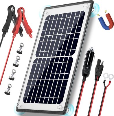 10W 12V Magnetyczny ładowarka akumulatora słonecznego Woda dla łodzi