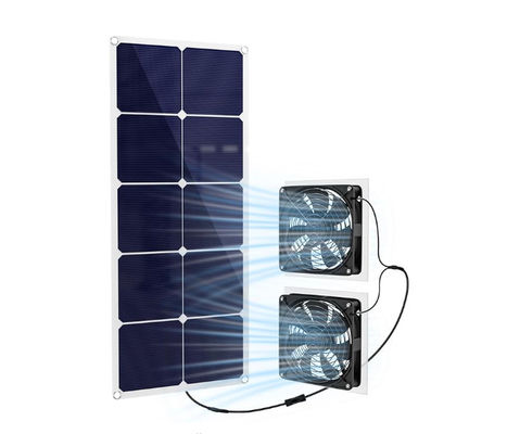 FTBM30 Zestaw wentylatorów z panelów słonecznych, 30W, zasilane energią słoneczną, przenośne, odporne na działanie pogody IP65